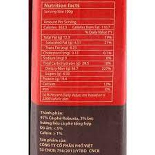 Highlands Coffee Cà phê rang xay Di Sản