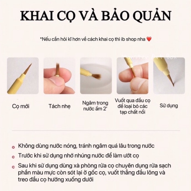 Cọ tỉa lông sói