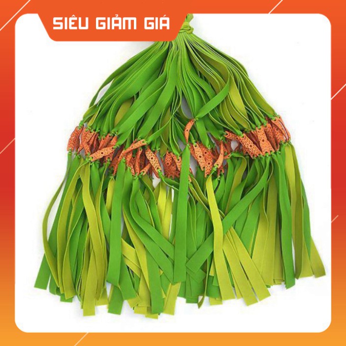 COMBO 05 DÂY CAO SU 2 LỚP - LOẠI DÂY 1.0MM - KHỔ DÀI 22CM 1 BÊN - ĐỒ CÂU NGỌC HẢI