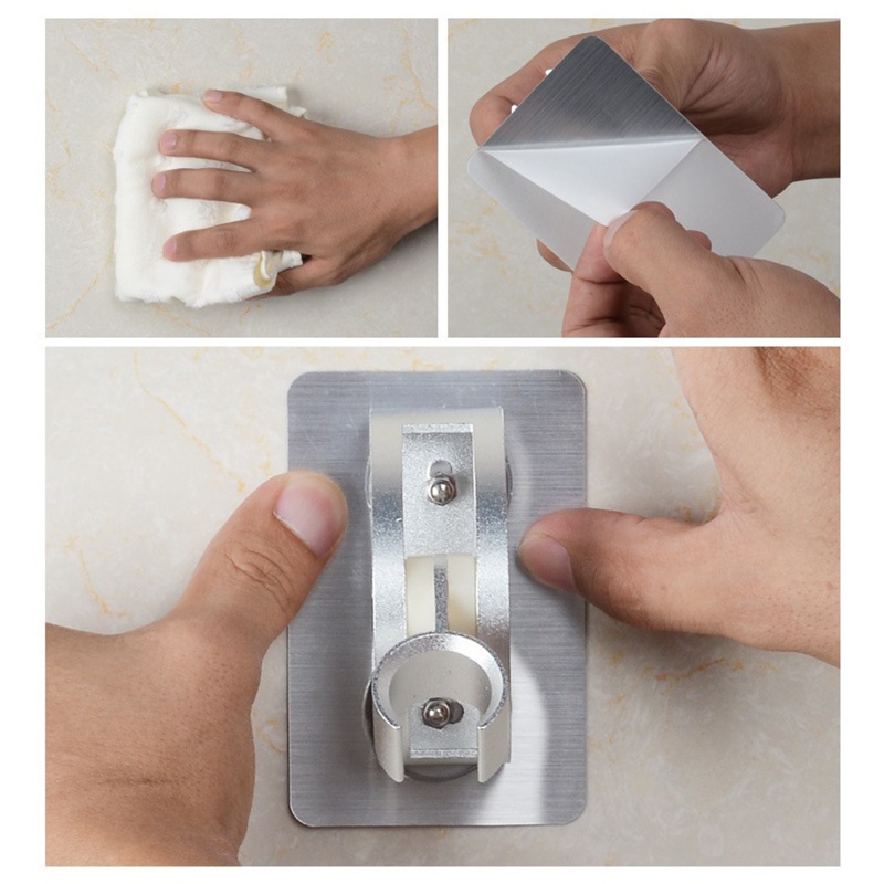 QQ Giá Đỡ Vòi Hoa Sen Gắn Tường Tùy Chỉnh Tiện Dụng Cho Nhà Tắm