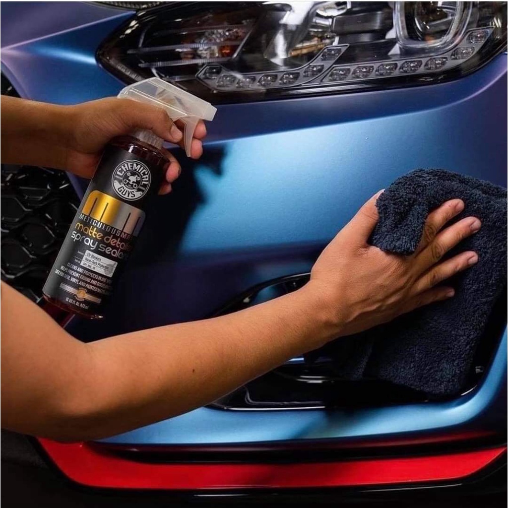 NANO xịt dưỡng sơn mờ/wrap thương hiệu CHEMICAL GUYS MATTE DETAILER - Mỹ - Dung tích 473ml