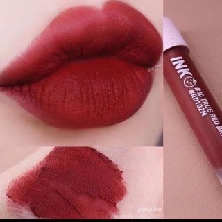 Son kem lì Peripera ink matte blur Tint màu đỏ nâu