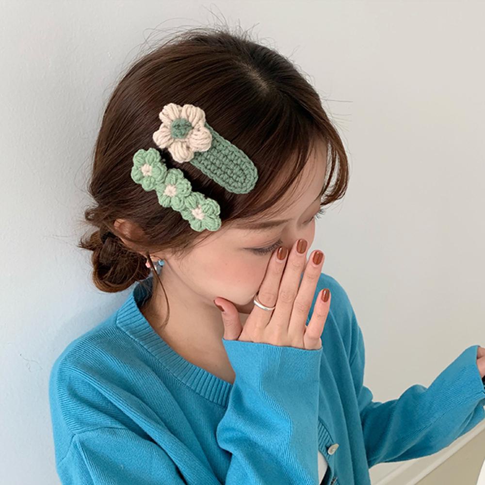 IVORY Set 4 Kẹp Tóc Nơ Dễ Thương Cho Bé Gái