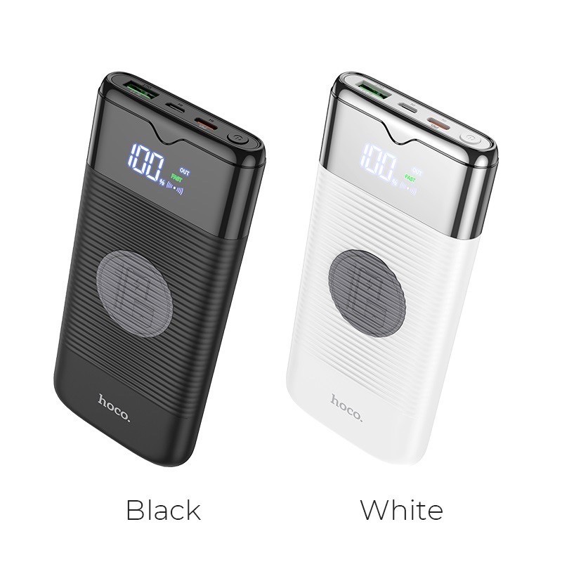 ✔️BẢO HÀNH 12T✔Pin Sạc Dự Phòng HOCO Không Dây SẠC NHANH PD 18W Type C và QC3.0 J63 10.000mAh- IP/IPHONE 11/12/12 PROMAX