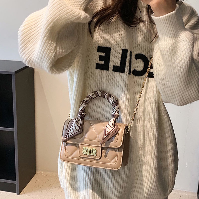 Túi đeo chéo IELGY hình vuông cỡ nhỏ thời trang cao cấp cho nữ