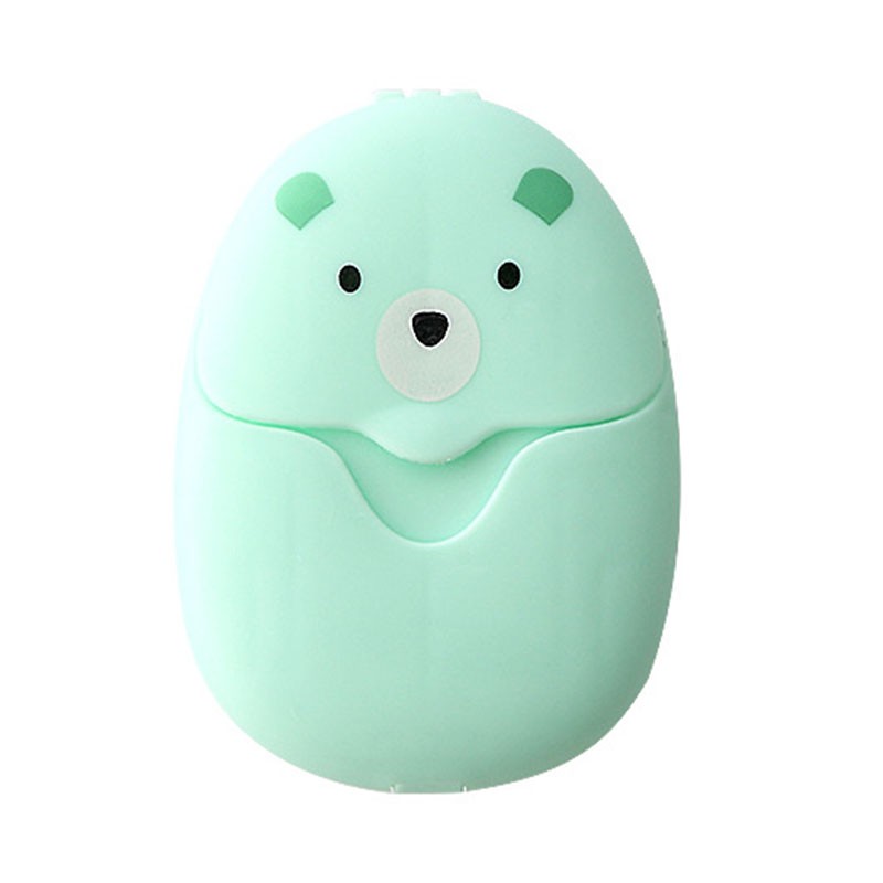 (Hàng Mới Về) Hộp 50 Miếng Xà Phòng Giấy Dùng Một Lần Chất Lượng Cao