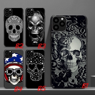 Ốp điện thoại in hình Grim Reaper đầu lâu thích hợp cho iPhone 11 Pro Max XS MAX XR X 8 7 6s 6 Plus SE 2020