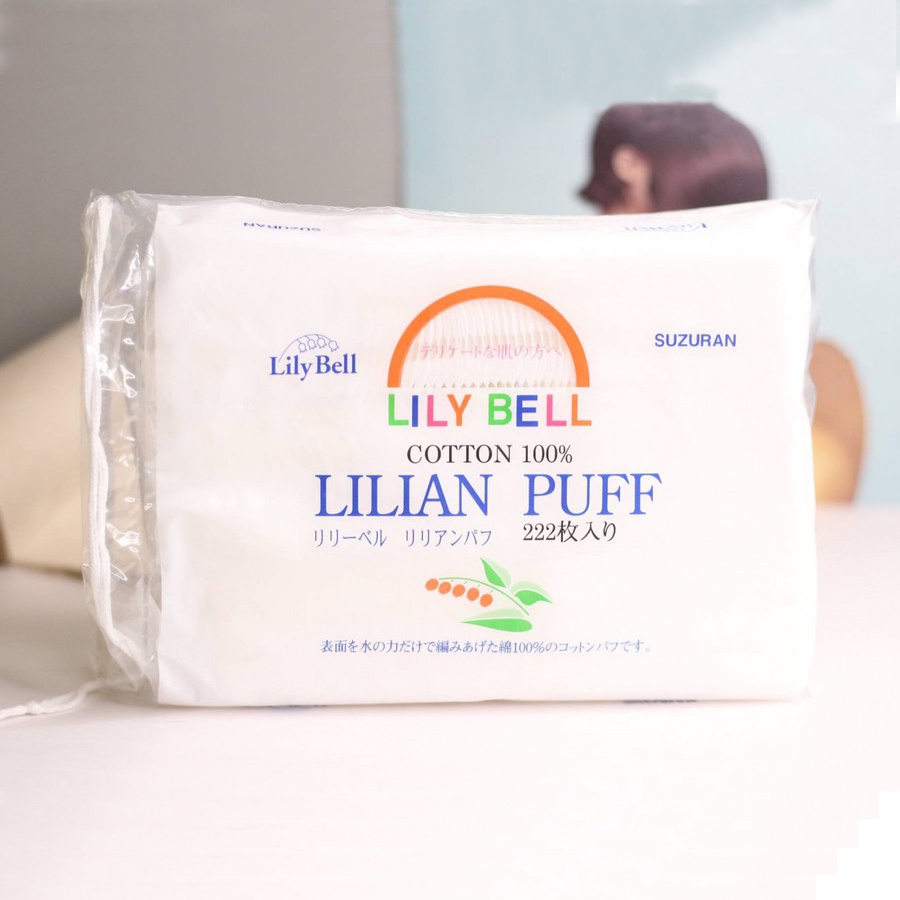 Bông Tẩy Trang Lily Bell Lilian Puff Cotton