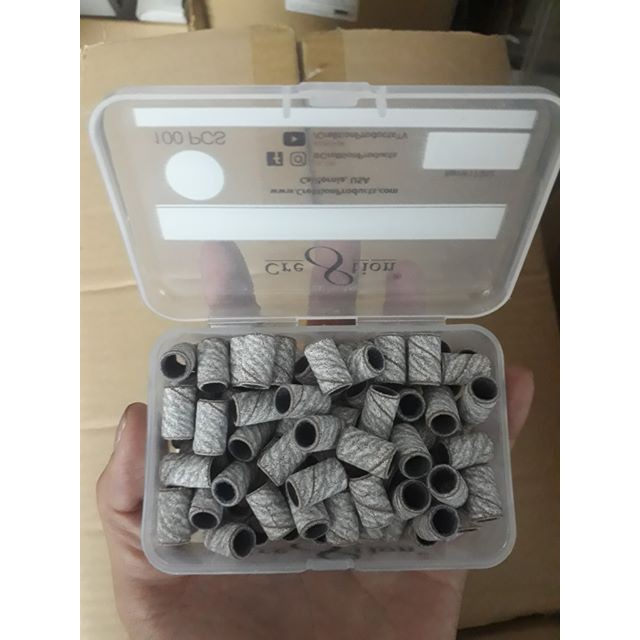 Hộp đầu mài giấy cao cấp Cre8tion - Zebra sanding band (100c/hộp)