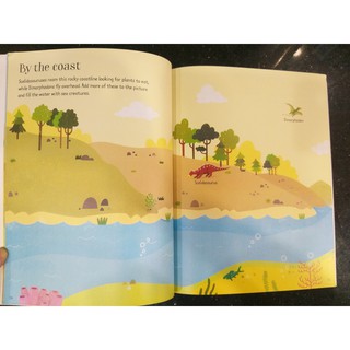 Bộ nhập - Usborne sticker book - Dinosaurs