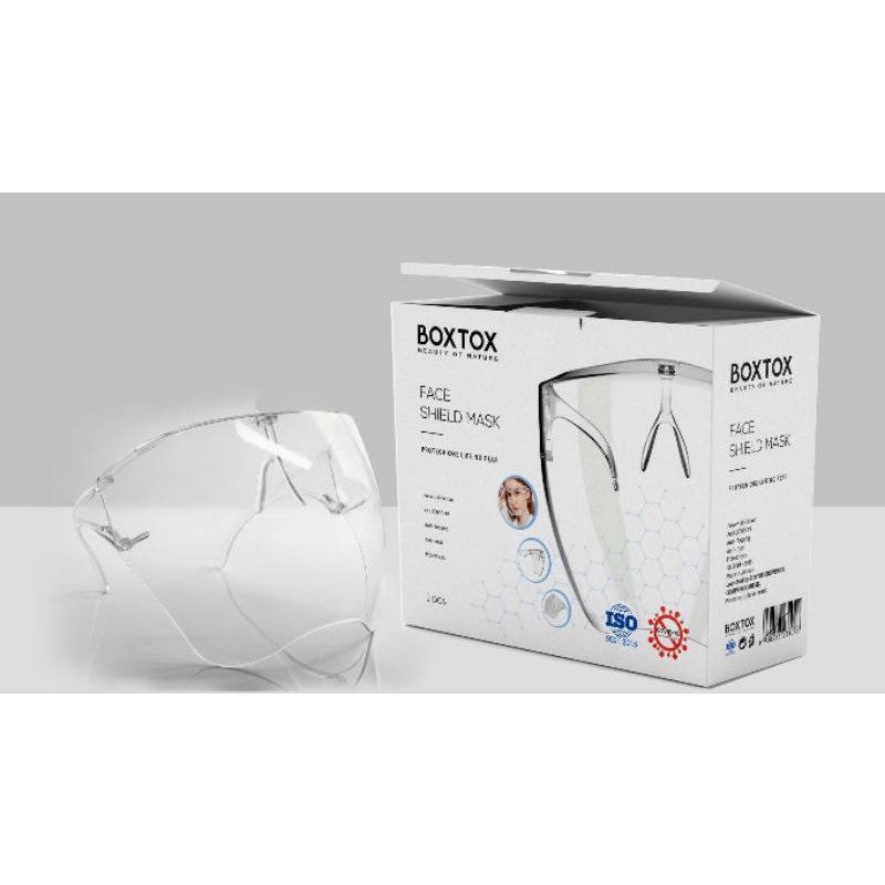 Kính Chống Giọt Bắn Boxtox (Faceshield) Hàng chính hãng không ảnh hưởng thị lực. | BigBuy360 - bigbuy360.vn