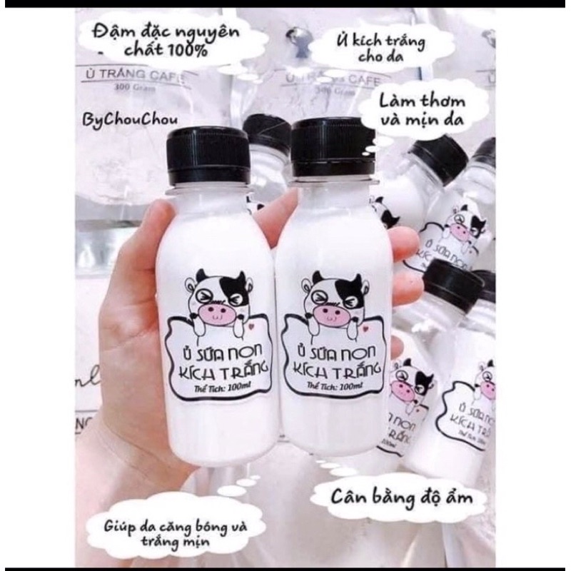 Chính hãng 1 chai Ủ sữa non kích trắng 100ml siêu trắng da