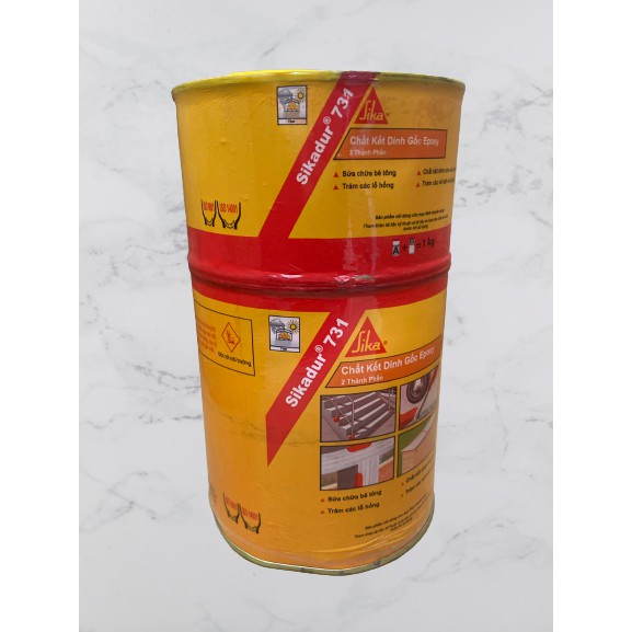 Sika cấy sắt, bêtông 731-732, 2 thành phần