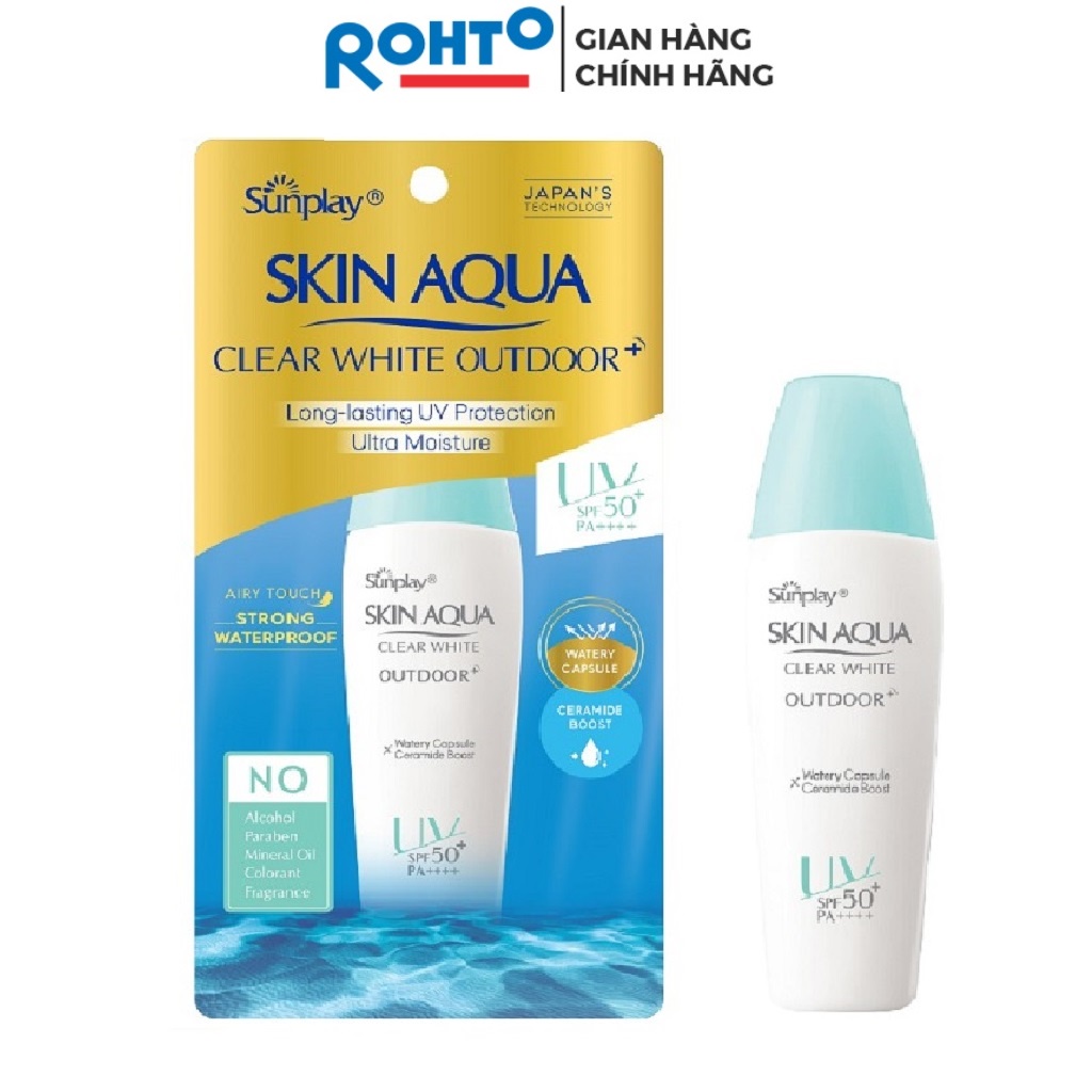 Gel Chống Nắng Dưỡng Da Khi Vận Động Mạnh Sunplay Skin Aqua Outdoor+ SPF50+ PA++++ 30g