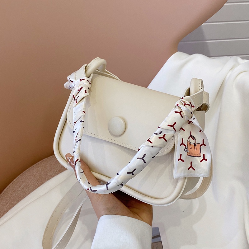 Túi xách IELGY đeo vai bằng lụa cỡ nhỏ đơn giản thời trang dành cho nữ