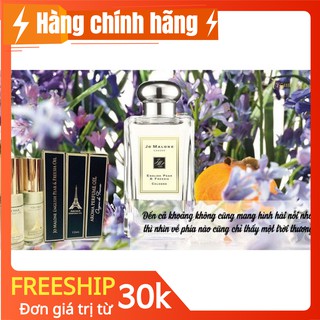 Chính hãng JO MALONE ENGLISH PEAR & FREESIA Nước hoa tinh dầu Pháp 12ml dạng lăn - SML ENGLISH PEAR