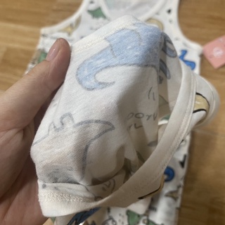 [Xả] Áo Ba lỗ cotton thông hơi bé trai  họa tiết khủng Long đáng yêu  hàng xuất xịn  TDSHOP