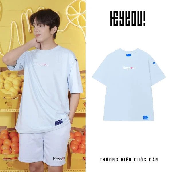 Áo phông nam nữ from rộng heyyou,Áo thun tay lỡ nam nữ chất cotton siêu mềm mịn | BigBuy360 - bigbuy360.vn