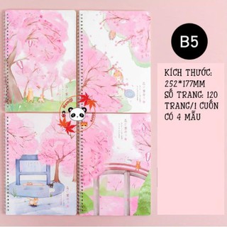 SỔ TAY B5 GIẤY KẺ NGANG