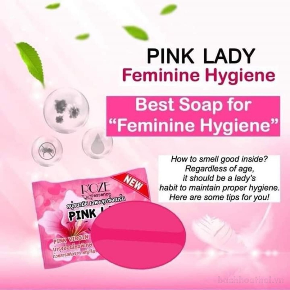 Xà bông se khít cô bé Roze Pink Lady Secret Soap Thái Lan