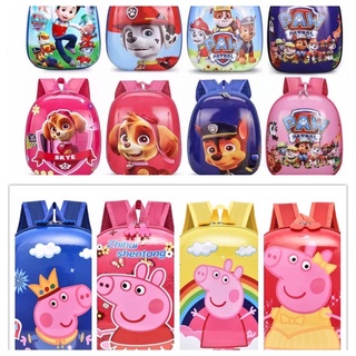 Ba lô cho bé mẫu giáo: pepa pig, đội chó cứu hộ, elsa, công chúa