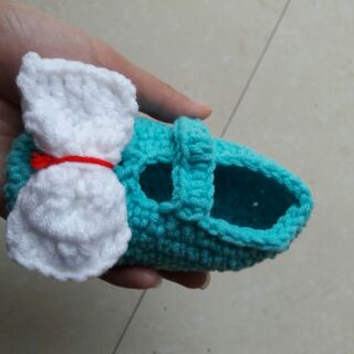Set giày mũ bé gái