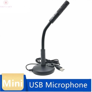 USB Microphone Recording USB Black For PC Desktop Laptop Mic Microphone