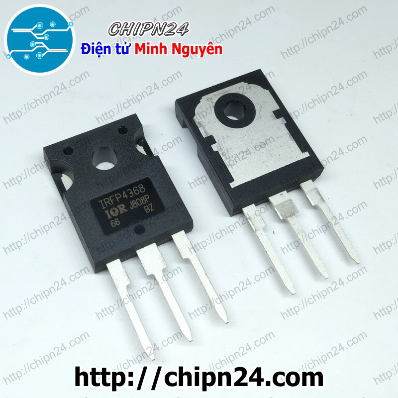 [1 CON] (KT1) Mosfet IRFP4368 TO-247 195A 75V Kênh N (4368)
