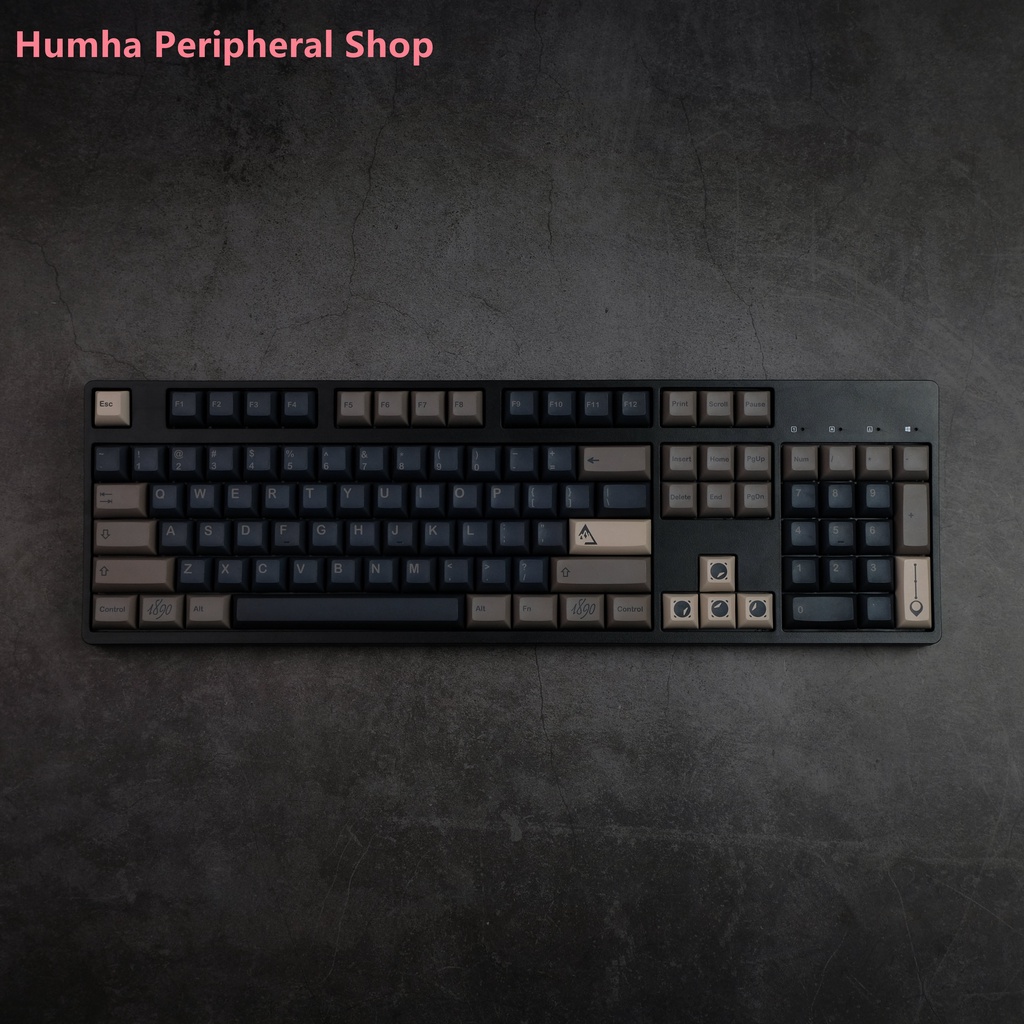 Bàn Phím Cơ Boulder 140 Phím Chất Liệu PBT Nhuộm Màu Độc Đáo