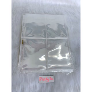 Trang Sheet A4 4 ngăn MeeT/MeeTYX Trong Suốt - 11 Lỗ của Trung