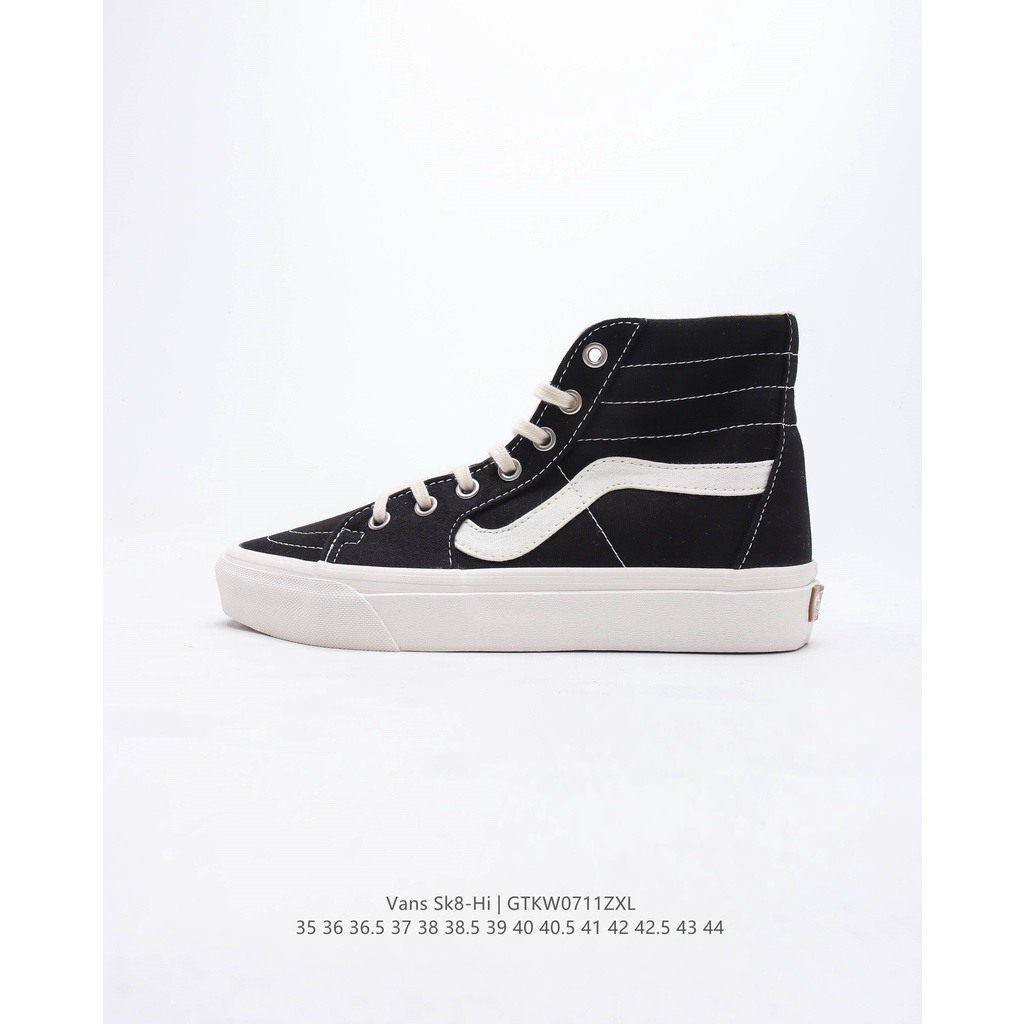 Giày Thể Thao Vans SK8-Hi Cổ Cao Màu Đen-1500
