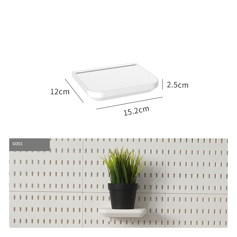 Giá treo kệ treo đa năng nhỏ G001 cài bảng pegboard