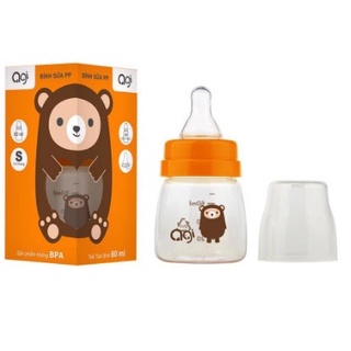 Bình sữa Agi PP 60ml - Bình sữa cổ hẹp