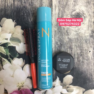 COMBO GÔM XỊT TÓC YINGKUSPRAY + Sáp VARIETY