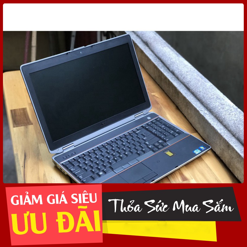 Laptop Cũ DELL LATITUDE E6520 : Core I5 25200M, Ram 4GB, Ổ Cứng 250GB, Màn Hình 15.6HD