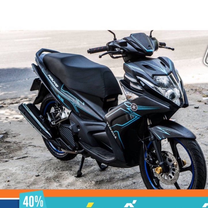 Gía sốc Tem trùm xe NOUVO SX BLUE LIGHTING