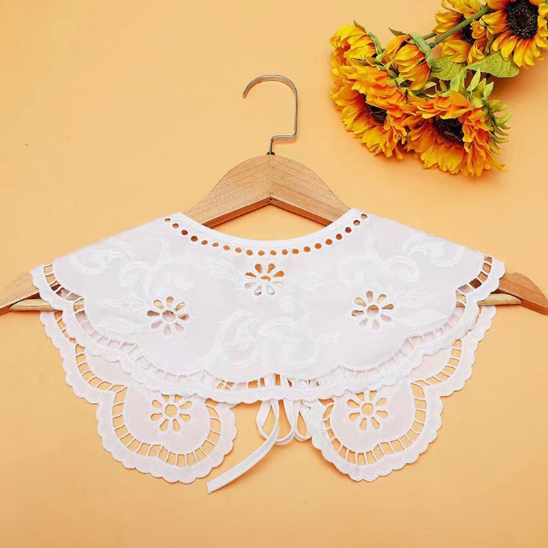 Khăn Choàng Cổ Thắt Nơ Thêu Họa Tiết Hoa Hướng Dương Ngọt Ngào Xinh Xắn Cho Nữ