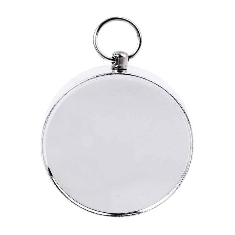 QQ Móc Khóa La Bàn Mini Bằng Kim Loại Siêu Nhẹ Tiện Dụng Khi Đi Cắm Trại