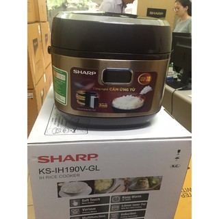 Nồi cơm điện cao tần Sharp 1.8L KS-IH191V-GL/BK/RD mới 100%