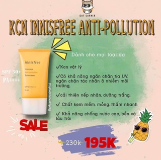 Kem chống nắng innisfree