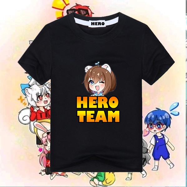 🔥HOT🔥 Mẫu áo Mini World - Hero Team dành cho các bạn kênh Mèo simmy