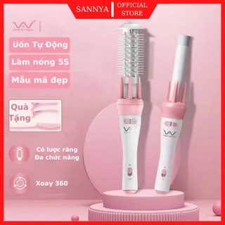 Máy Uốn Tóc , Máy Làm Tóc Làm Xoăn Xoay Tự Động 360 Độ