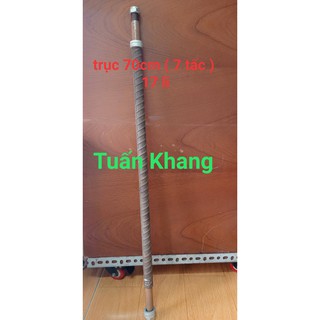 Trục bánh xe 70cm ( 7 tấc) răn 17li