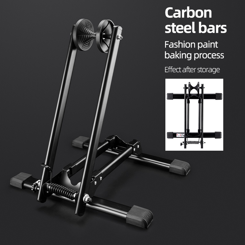 Rockbros Giá Đỡ Bánh Xe Đạp Leo Núi Bằng Thép Carbon Có Thể Gấp Gọn Tiện Dụng