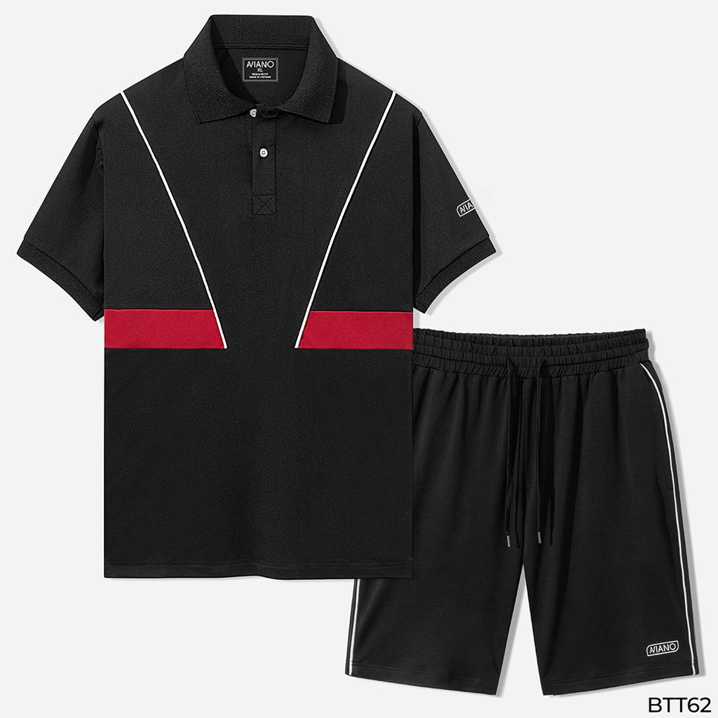 Bộ Thể Thao Nam Phối Màu Mặc Nhà Cao Cấp Kiểu Dáng AVIANO