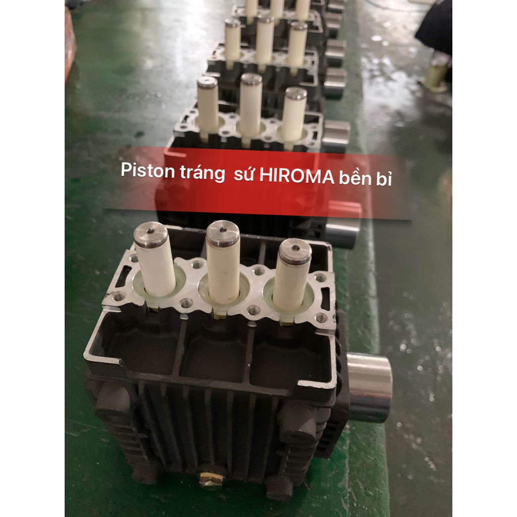 Máy rửa xe áp lực cao chính hãng HIROMA DHL - 1317 công suất 7.5kw cho tiệm rửa xe oto, xe tải.