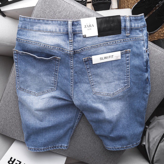 NEW- [34-40 size đại]Quần short nam size lớn VNXK - jean co giãn thời trang Hải An Jeans *