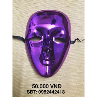 Mặt nạ jabbawockeez loại 1 (đơn giản) (Có nhiều màu lựa chọn)