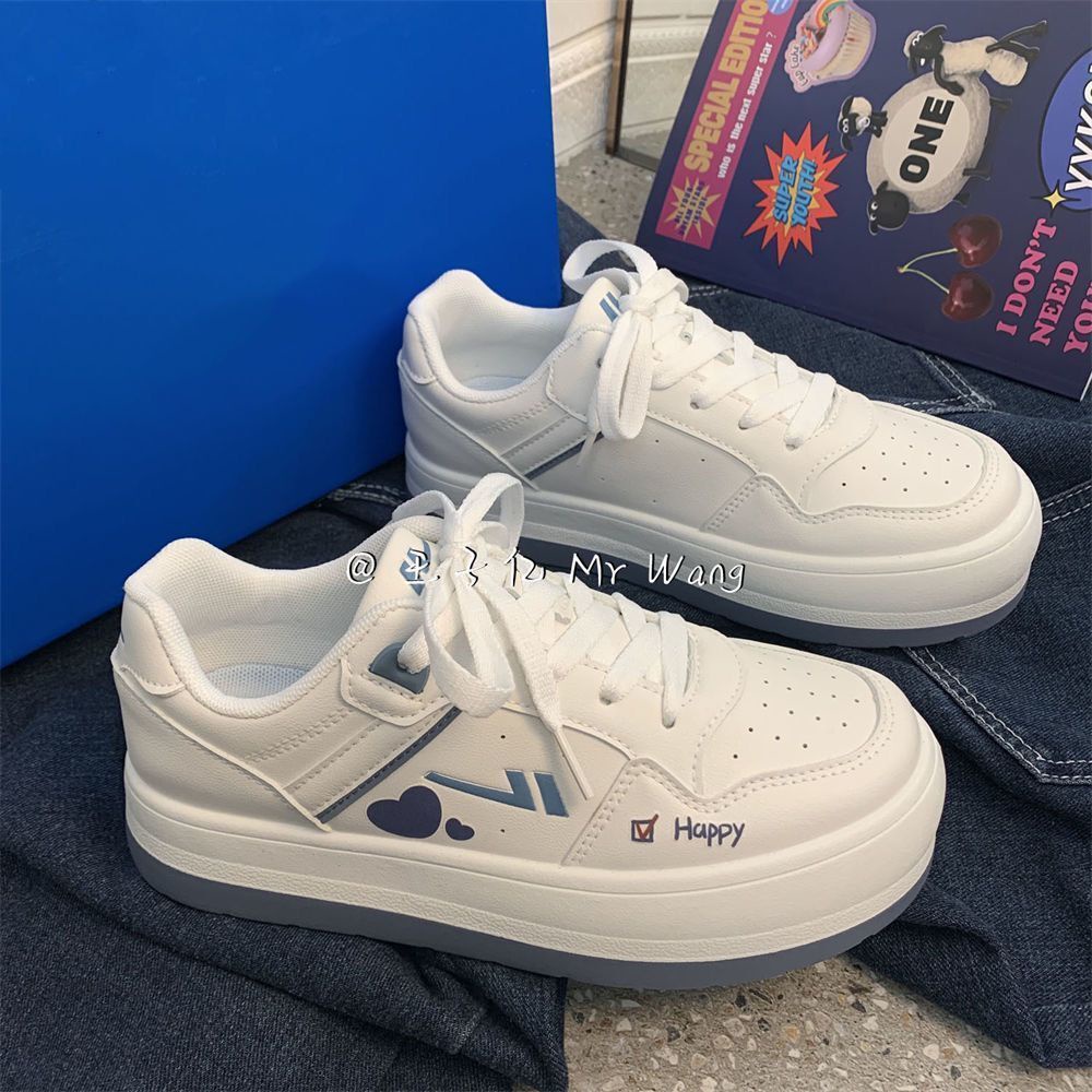 Giày Thể Thao Đế Dày Hở Ngón Màu Trắng Thời Trang Mùa Xuân Mới 2022 Cho Nữ