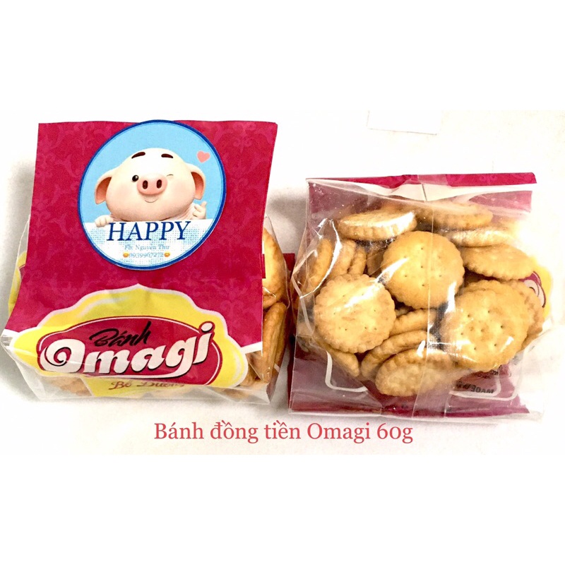 [Đặc sản miền Tây] Bánh men bi Omagi - thơm ngon 60g